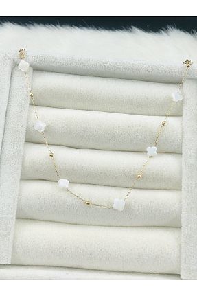 خلخال جواهر زرد زنانه DS DİAMONDSHOP - کد 897260946