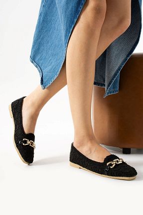 بابت مشکی زنانه پارچه ای AlbiShoes - کد 897252331