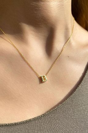 گردنبند نقره طلائی زنانه 925 عیار Spossy Silver Jewelry - کد 897266532