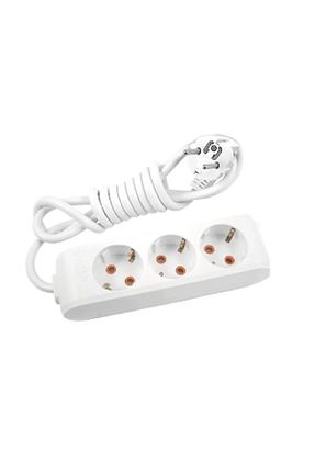 کابل افزودنی پریز گروهی سفید 3 VİKO - کد 2828058