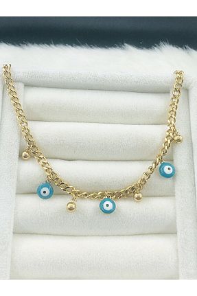 خلخال جواهر زرد زنانه DS DİAMONDSHOP - کد 897260674