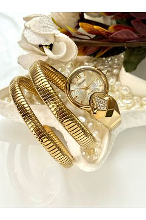 ساعت مچی طلائی زنانه 31-34 میلی متر Ferrucci - کد 897255060