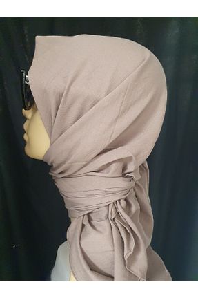 شال بژ زنانه پنبه ای BERAUNDERWEAR - کد 897306532