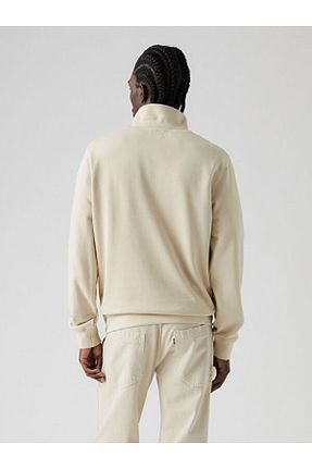 سوئیشرت سفید مردانه ساده Levi