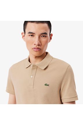 پولوشرت قهوه ای مردانه پنبه ای Lacoste - کد 866701346