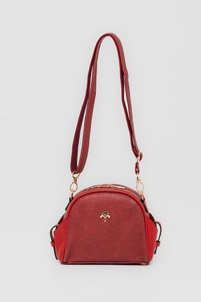 کیف پستچی قرمز زنانه چرم مصنوعی Jacquline - کد 732699686