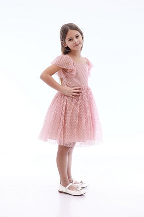 لباس صورتی بچه گانه بافتنی Ahengim Kids - کد 888753243