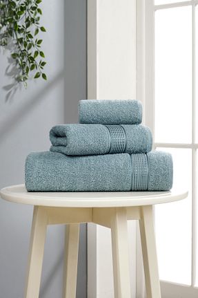 حوله آبی پنبه ای Denia Home Textile - کد 897346843