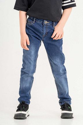 شلوار آبی بچه گانه پنبه ای Gold Class Kidswear - کد 898060221