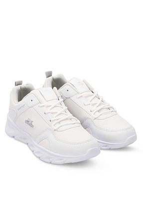 کفش اسنیکر سفید مردانه بند دار Slazenger - کد 897385128