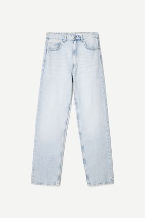 شلوار جین آبی مردانه رگولار Bershka - کد 897414969