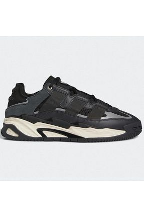 کفش اسنیکر مشکی زنانه بند دار adidas - کد 898088889