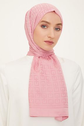 شال صورتی زنانه پلی استر Armine - کد 897449470