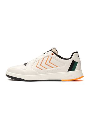 کفش اسنیکر سفید زنانه بند دار hummel - کد 753498510