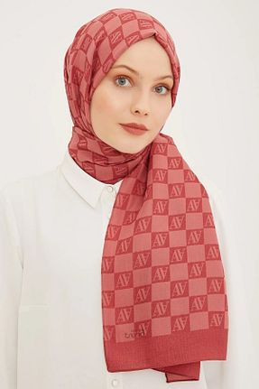 شال قرمز زنانه پنبه پلی استر Armine - کد 897461417