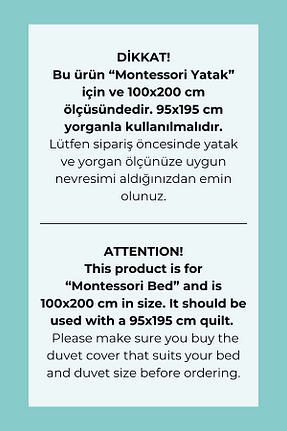 ست روتختی کودک و نوزاد نباتی پنبه ای Tuğba Kuğu - کد 895910717
