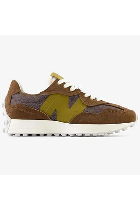 کفش اسنیکر قهوه ای زنانه بند دار New Balance - کد 897470650