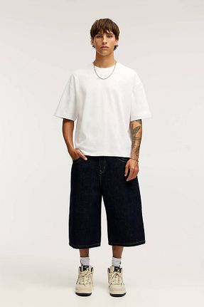 تیشرت سفید مردانه Boxy Pull & Bear - کد 897469631