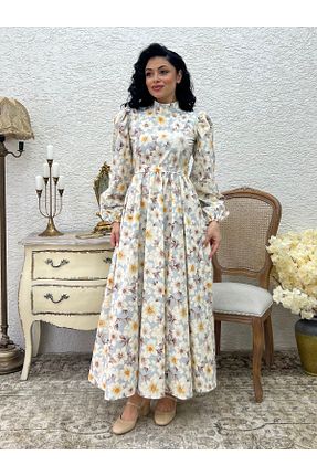 لباس حجاب قهوه ای زنانه کلوش KÜÇÜĞÜM BUTİK - کد 897475390