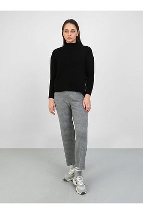 شلوار حجاب طوسی زنانه تریکو Por La Cara - کد 370957494