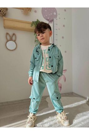 ست بالاتنه و پائین تنه اسپرت رنگی بچه گانه Genel Markalar - کد 898086455