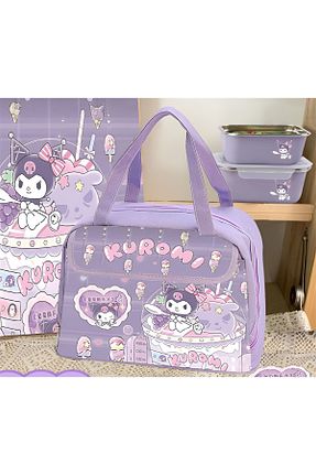 کیف مدرسه رنگی بچه گانه kuromi - کد 897521387