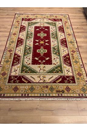 فرش قرمز قابل شستشو Akarsu - کد 897545726