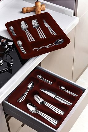 جای قاشق زرشکی پلاستیک Snippy - کد 897574477