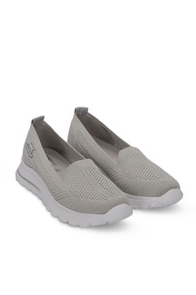 کفش اسنیکر طوسی زنانه بدون بند Slazenger - کد 897578613
