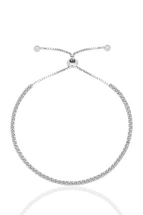 دستبند نقره زنانه 925 عیار Söğütlü Silver - کد 869195823