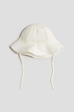 کلاه سفید بچه گانه H&M - کد 897535245