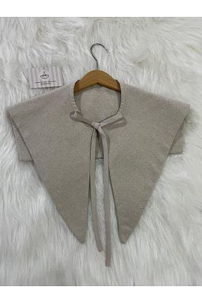 دستمال گردن بژ زنانه پنبه ای Eylülce Butik - کد 897608291