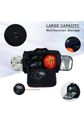 کیف اسپرت مشکی زنانه پارچه ای Solo Bag - کد 656804709
