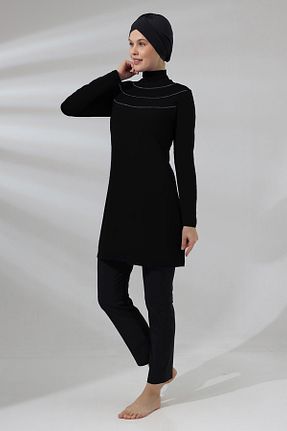 مایو حجاب مشکی زنانه ساده REMSA - کد 897650009