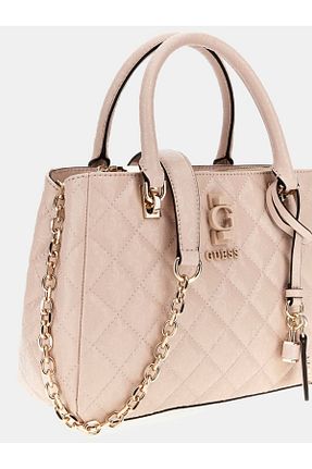 کیف دوشی صورتی زنانه چرم مصنوعی Guess - کد 898094726