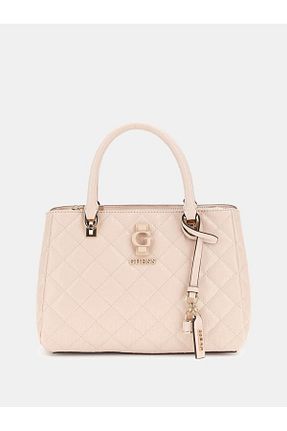 کیف دوشی صورتی زنانه چرم مصنوعی Guess - کد 898094726