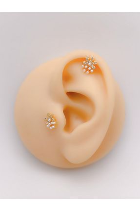 پیرسینگ طلائی زنانه Trinos - کد 897673875