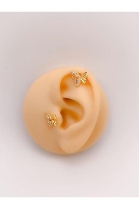 پیرسینگ طلائی زنانه Trinos - کد 897658528