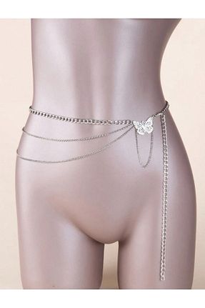 اکسسوری بدن طوسی زنانه فلزی MODAMAYS - کد 897657991