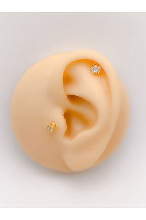 پیرسینگ طلائی زنانه Trinos - کد 897674522