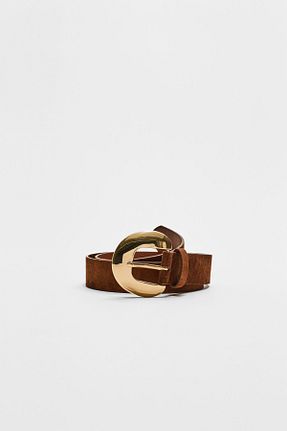 کمربند قهوه ای زنانه پلی اورتان Stradivarius - کد 897679410