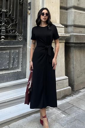 لباس مشکی زنانه بافتنی Ded COLLECTION - کد 897674936