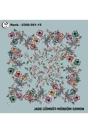 روسری رنگی پلی استر Cenk - کد 897680667