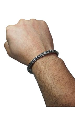 دستبند استیل (فولاد) مردانه استیل (فولاد) Janti - کد 897734308