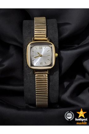 ساعت مچی زرد زنانه 20-25 میلی متر Hediyeci Market - کد 897754898