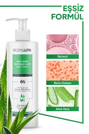 ژل دوش bodylita - کد 897740585