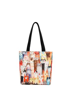 کیف دوشی رنگی زنانه پارچه ای Smart Bags - کد 898095838
