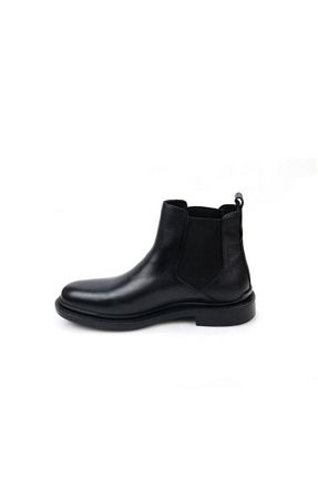 چکمه مشکی مردانه چرم خالص Pierre Cardin - کد 898394877