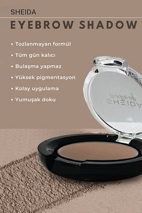 مداد و خط چشم قهوه ای Sheida - کد 149371885