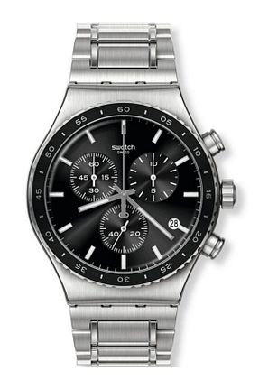 ساعت مچی طوسی مردانه 41-45 میلی متر Swatch - کد 444516545